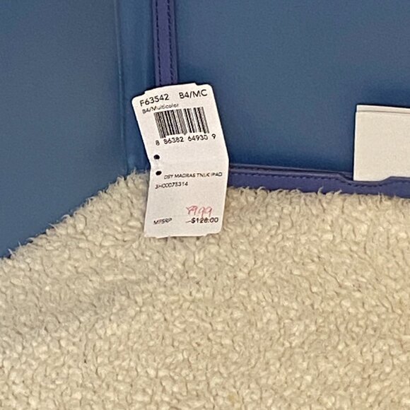 Coach Multicolor Plaid Signature Print Tablet Case โ NWT - Picture 6 of 6